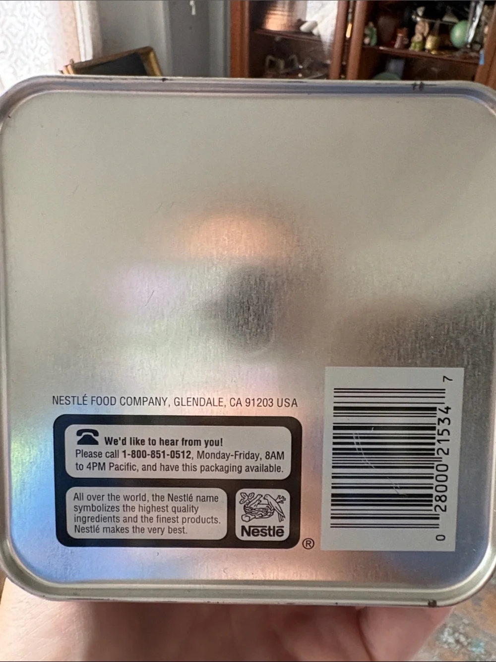 Commemorative Tin Collaboration With Nestle Tollhouse and Walt Disney World Park